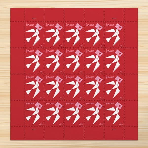 2024 Love Forever First Class Postage Stamps