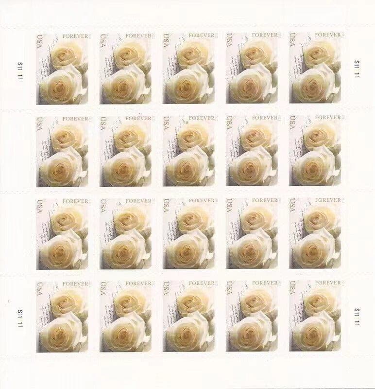 2011 Wedding Rose Forever First Class Postage Stamps